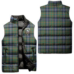Scottish Cochrane Ancient Clan Tartan Puffer Vest, Family Crest Plaid Sleeveless Down Jacket Scottish Plaid Tartan Plaid - ScotsTee - scotstee.com
