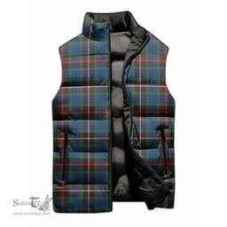 Scottish Fraser Hunting Ancient Tartan Tartan Puffer Vest, Tartan Plaid Sleeveless Down Jacket Scottish Plaid Tartan Plaid - ScotsTee - scotstee.com