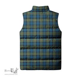 Scottish Colquhoun Ancient Tartan Tartan Puffer Vest, Tartan Plaid Sleeveless Down Jacket Scottish Plaid Tartan Plaid - ScotsTee - scotstee.com