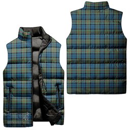 Scottish Colquhoun Ancient Tartan Tartan Puffer Vest, Tartan Plaid Sleeveless Down Jacket Scottish Plaid Tartan Plaid - ScotsTee - scotstee.com