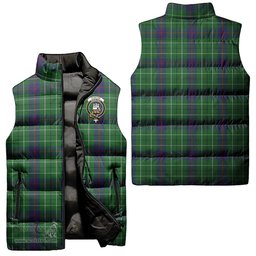 Scottish Duncan Clan Tartan Puffer Vest, Family Crest Plaid Sleeveless Down Jacket Scottish Plaid Tartan Plaid - ScotsTee - scotstee.com
