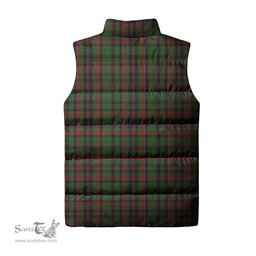 Scottish Cumming Hunting Tartan Tartan Puffer Vest, Tartan Plaid Sleeveless Down Jacket Scottish Plaid Tartan Plaid - ScotsTee - scotstee.com