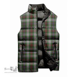 Scottish Fraser Hunting Dress Tartan Tartan Puffer Vest, Tartan Plaid Sleeveless Down Jacket Scottish Plaid Tartan Plaid - ScotsTee - scotstee.com