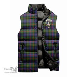 Scottish Fleming Clan Tartan Puffer Vest, Family Crest Plaid Sleeveless Down Jacket Scottish Plaid Tartan Plaid - ScotsTee - scotstee.com