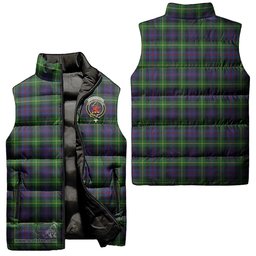 Scottish Farquharson Clan Tartan Puffer Vest, Family Crest Plaid Sleeveless Down Jacket Scottish Plaid Tartan Plaid - ScotsTee - scotstee.com