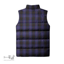 Scottish Dunlop Tartan Tartan Puffer Vest, Tartan Plaid Sleeveless Down Jacket Scottish Plaid Tartan Plaid - ScotsTee - scotstee.com