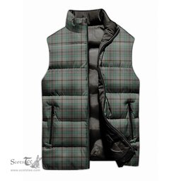 Scottish Craig Tartan Tartan Puffer Vest, Tartan Plaid Sleeveless Down Jacket Scottish Plaid Tartan Plaid - ScotsTee - scotstee.com