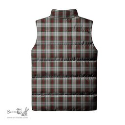 Scottish Fraser Dress Clan Tartan Puffer Vest, Family Crest Plaid Sleeveless Down Jacket Scottish Plaid Tartan Plaid - ScotsTee - scotstee.com