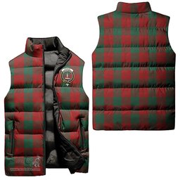 Scottish Erskine Clan Tartan Puffer Vest, Family Crest Plaid Sleeveless Down Jacket Scottish Plaid Tartan Plaid - ScotsTee - scotstee.com