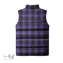 Scottish Dunlop Modern Tartan Tartan Puffer Vest, Tartan Plaid Sleeveless Down Jacket Scottish Plaid Tartan Plaid - ScotsTee - scotstee.com
