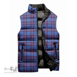 Scottish Elliot Modern Tartan Tartan Puffer Vest, Tartan Plaid Sleeveless Down Jacket Scottish Plaid Tartan Plaid - ScotsTee - scotstee.com