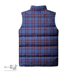 Scottish Elliot Modern Tartan Tartan Puffer Vest, Tartan Plaid Sleeveless Down Jacket Scottish Plaid Tartan Plaid - ScotsTee - scotstee.com