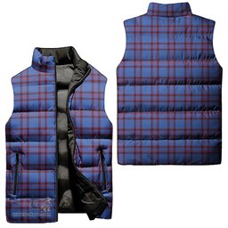 Scottish Elliot Modern Tartan Tartan Puffer Vest, Tartan Plaid Sleeveless Down Jacket Scottish Plaid Tartan Plaid - ScotsTee - scotstee.com