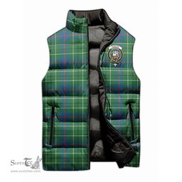 Scottish Duncan Ancient Clan Tartan Puffer Vest, Family Crest Plaid Sleeveless Down Jacket Scottish Plaid Tartan Plaid - ScotsTee - scotstee.com