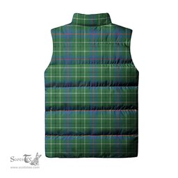 Scottish Duncan Ancient Clan Tartan Puffer Vest, Family Crest Plaid Sleeveless Down Jacket Scottish Plaid Tartan Plaid - ScotsTee - scotstee.com