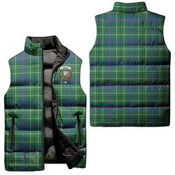Scottish Duncan Ancient Clan Tartan Puffer Vest, Family Crest Plaid Sleeveless Down Jacket Scottish Plaid Tartan Plaid - ScotsTee - scotstee.com