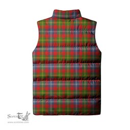 Scottish Forrester Clan Tartan Puffer Vest, Family Crest Plaid Sleeveless Down Jacket Scottish Plaid Tartan Plaid - ScotsTee - scotstee.com