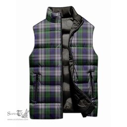Scottish Colquhoun Dress Tartan Tartan Puffer Vest, Tartan Plaid Sleeveless Down Jacket Scottish Plaid Tartan Plaid - ScotsTee - scotstee.com