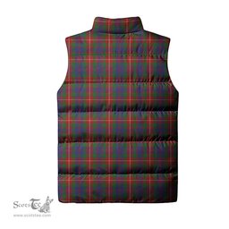 Scottish Fraser of Lovat Clan Tartan Puffer Vest, Family Crest Plaid Sleeveless Down Jacket Scottish Plaid Tartan Plaid - ScotsTee - scotstee.com