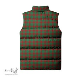 Scottish Donachie Tartan Tartan Puffer Vest, Tartan Plaid Sleeveless Down Jacket Scottish Plaid Tartan Plaid - ScotsTee - scotstee.com
