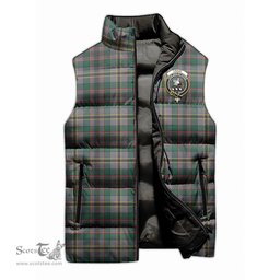 Scottish Craig Ancient Clan Tartan Puffer Vest, Family Crest Plaid Sleeveless Down Jacket Scottish Plaid Tartan Plaid - ScotsTee - scotstee.com
