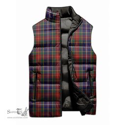 Scottish Crozier Tartan Tartan Puffer Vest, Tartan Plaid Sleeveless Down Jacket Scottish Plaid Tartan Plaid - ScotsTee - scotstee.com