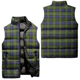 Scottish Ferguson Modern Tartan Tartan Puffer Vest, Tartan Plaid Sleeveless Down Jacket Scottish Plaid Tartan Plaid - ScotsTee - scotstee.com