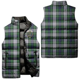 Scottish Forbes Dress Clan Tartan Puffer Vest, Family Crest Plaid Sleeveless Down Jacket Scottish Plaid Tartan Plaid - ScotsTee - scotstee.com