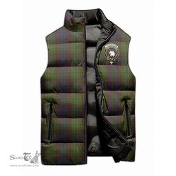 Scottish Cunningham Hunting Modern Clan Tartan Puffer Vest, Family Crest Plaid Sleeveless Down Jacket Scottish Plaid Tartan Plaid - ScotsTee - scotstee.com