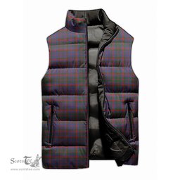 Scottish Cumming Tartan Tartan Puffer Vest, Tartan Plaid Sleeveless Down Jacket Scottish Plaid Tartan Plaid - ScotsTee - scotstee.com