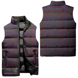 Scottish Cumming Tartan Tartan Puffer Vest, Tartan Plaid Sleeveless Down Jacket Scottish Plaid Tartan Plaid - ScotsTee - scotstee.com
