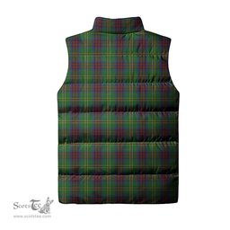 Scottish Connolly Hunting Tartan Tartan Puffer Vest, Tartan Plaid Sleeveless Down Jacket Scottish Plaid Tartan Plaid - ScotsTee - scotstee.com