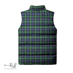 Scottish Farquharson Ancient Tartan Tartan Puffer Vest, Tartan Plaid Sleeveless Down Jacket Scottish Plaid Tartan Plaid - ScotsTee - scotstee.com