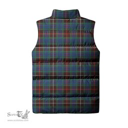 Scottish Fraser Hunting Ancient Clan Tartan Puffer Vest, Family Crest Plaid Sleeveless Down Jacket Scottish Plaid Tartan Plaid - ScotsTee - scotstee.com