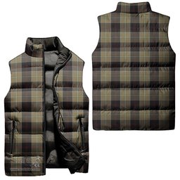 Scottish Dunlop Hunting Tartan Tartan Puffer Vest, Tartan Plaid Sleeveless Down Jacket Scottish Plaid Tartan Plaid - ScotsTee - scotstee.com