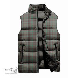 Scottish Cochrane Hunting Tartan Tartan Puffer Vest, Tartan Plaid Sleeveless Down Jacket Scottish Plaid Tartan Plaid - ScotsTee - scotstee.com
