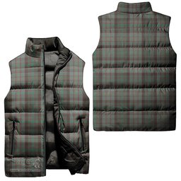 Scottish Cochrane Hunting Tartan Tartan Puffer Vest, Tartan Plaid Sleeveless Down Jacket Scottish Plaid Tartan Plaid - ScotsTee - scotstee.com