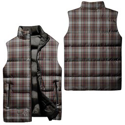 Scottish Douglas Ancient Dress Tartan Tartan Puffer Vest, Tartan Plaid Sleeveless Down Jacket Scottish Plaid Tartan Plaid - ScotsTee - scotstee.com