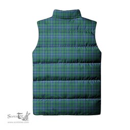 Scottish Douglas Ancient Tartan Tartan Puffer Vest, Tartan Plaid Sleeveless Down Jacket Scottish Plaid Tartan Plaid - ScotsTee - scotstee.com