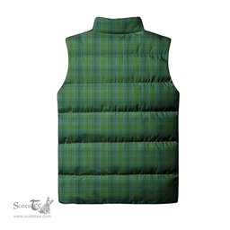Scottish Cranston Tartan Tartan Puffer Vest, Tartan Plaid Sleeveless Down Jacket Scottish Plaid Tartan Plaid - ScotsTee - scotstee.com