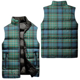 Scottish Ferguson Ancient Tartan Tartan Puffer Vest, Tartan Plaid Sleeveless Down Jacket Scottish Plaid Tartan Plaid - ScotsTee - scotstee.com