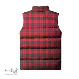 Scottish Drummond Modern Clan Tartan Puffer Vest, Family Crest Plaid Sleeveless Down Jacket Scottish Plaid Tartan Plaid - ScotsTee - scotstee.com