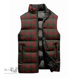 Scottish Denny Hunting Tartan Tartan Puffer Vest, Tartan Plaid Sleeveless Down Jacket Scottish Plaid Tartan Plaid - ScotsTee - scotstee.com