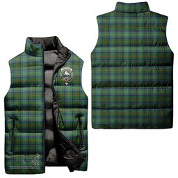Scottish Cranstoun Clan Tartan Puffer Vest, Family Crest Plaid Sleeveless Down Jacket Scottish Plaid Tartan Plaid - ScotsTee - scotstee.com