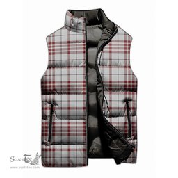 Scottish Clayton Tartan Tartan Puffer Vest, Tartan Plaid Sleeveless Down Jacket Scottish Plaid Tartan Plaid - ScotsTee - scotstee.com