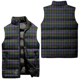 Scottish Fleming Tartan Tartan Puffer Vest, Tartan Plaid Sleeveless Down Jacket Scottish Plaid Tartan Plaid - ScotsTee - scotstee.com