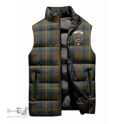 Scottish Fraser Hunting Clan Tartan Puffer Vest, Family Crest Plaid Sleeveless Down Jacket Scottish Plaid Tartan Plaid - ScotsTee - scotstee.com