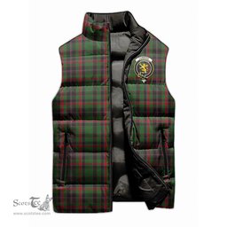 Scottish Cumming Hunting Clan Tartan Puffer Vest, Family Crest Plaid Sleeveless Down Jacket Scottish Plaid Tartan Plaid - ScotsTee - scotstee.com