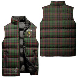 Scottish Cumming Hunting Clan Tartan Puffer Vest, Family Crest Plaid Sleeveless Down Jacket Scottish Plaid Tartan Plaid - ScotsTee - scotstee.com