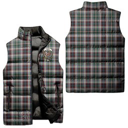 Scottish Innes Dress Clan Tartan Puffer Vest, Family Crest Plaid Sleeveless Down Jacket Scottish Plaid Tartan Plaid - ScotsTee - scotstee.com